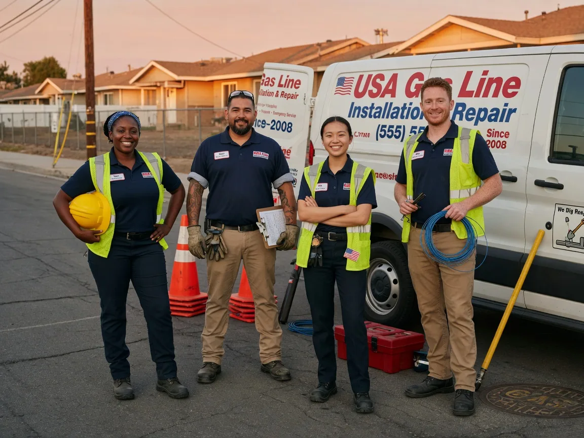 Gas Line Installation company in Braithwaite, LA